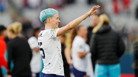 Megan Rapinoe adjusts to new role at Women’s World Cup while still savoring final days in spotlight